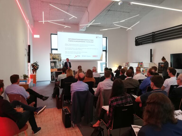 Forschungsprämie Info-Veranstaltung | (c)Katharina Linhart, WISTO