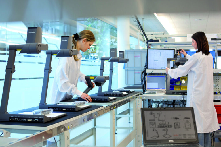 Die Produktion von WolfVision in Klaus