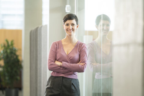 Laura Erhart, Expertin für Außenraumgestaltung und Biodiversität, Blum | (c)Blum