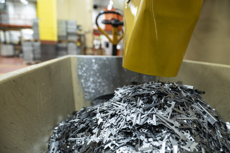Stahlrecycling bei Blum | (c)Blum