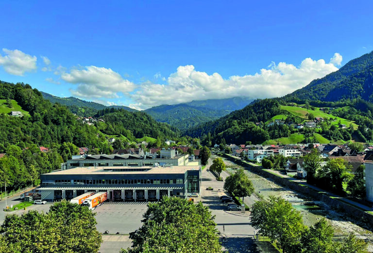 Ölz der Meisterbäcker aus der Vogelperspektive