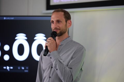 secure galvan ai, Stefan Maier, bei Startup Vorarlberg Demo Day (c) DEMAKO